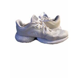 Adidas Men’s Running Shoes Size 10.5 White/Grey Lightweight Performance Sneakers